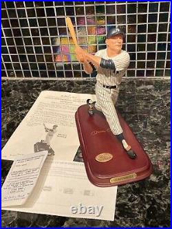 Mickey Mantle HOF N. Y. Yankees Outfielder Danbury Mint All Star Figurine / COA +