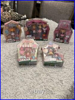 Mini Lalaloopsy LOT OF 5 SELLING as a LOT ONLY