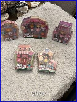 Mini Lalaloopsy LOT OF 5 SELLING as a LOT ONLY