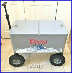 Mint New! COORS LIGHT ALL TERRAIN WAGON COOLER! NIB