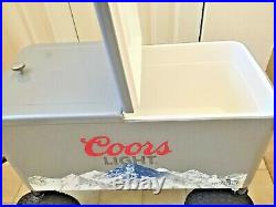 Mint New! COORS LIGHT ALL TERRAIN WAGON COOLER! NIB