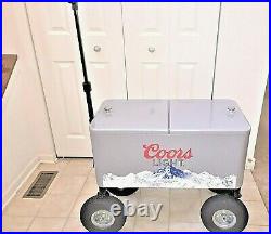 Mint New! COORS LIGHT ALL TERRAIN WAGON COOLER! NIB