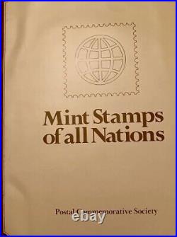 Mint Stamps of All Nations Comprehensive Collection Postal Commemorative Society
