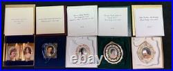 Mint collectible set of First Ladies ornaments 1998-2016 from National Site