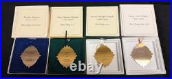 Mint collectible set of First Ladies ornaments 1998-2016 from National Site