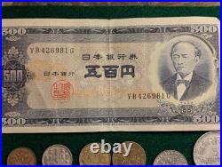 Mixed Lot Of 6 Money From Around The World. Circulated. Antique And Vintage