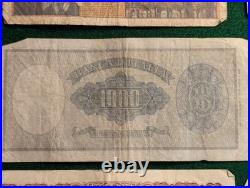 Mixed Lot Of 6 Money From Around The World. Circulated. Antique And Vintage Mixed Lot Of 6 Money From Around The World. Circulated. Antique And Vintage