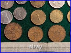 Mixed Lot Of 6 Money From Around The World. Circulated. Antique And Vintage Mixed Lot Of 6 Money From Around The World. Circulated. Antique And Vintage