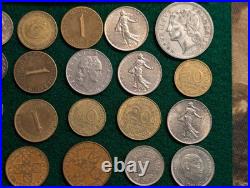 Mixed Lot Of 6 Money From Around The World. Circulated. Antique And Vintage