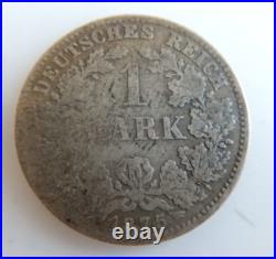 Mixed Lot of 6 Collectible German Coins, all. 9 Silver 1875-1935