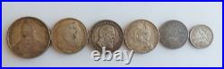 Mixed Lot of 6 Collectible German Coins, all. 9 Silver 1875-1935