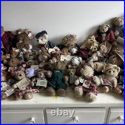 Mixed Lot of 81 Collectible TEDDY BEARS Bearington Collection Boyds & More