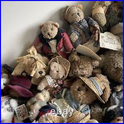 Mixed Lot of 81 Collectible TEDDY BEARS Bearington Collection Boyds & More