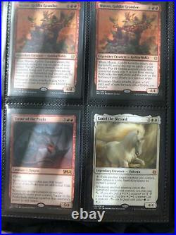 Mtg Collection Binder Lot, 700+ In Value, Staples Across All Formats! NM
