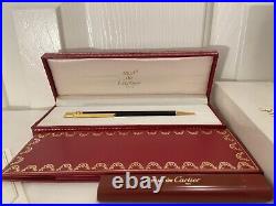 Must de Cartier Paris Bille Pen. Mint Condition! All Packaging/Refills! $500