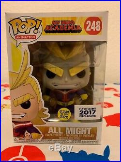 My Hero Academia Funko POP! Lot MASKED OCHACO, GITD ALL MIGHT, AND MORE