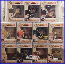 My Hero Academia Funko Pop Lot of 11- Exclusive All Might Stain Toga Mei Hatsume