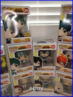 My Hero Academia MHA Deku Tenya All Might lot Anime GameStop Exclusive Funko Pop