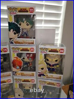 My Hero Academia MHA Deku Tenya All Might lot Anime GameStop Exclusive Funko Pop