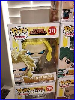 My Hero Academia MHA Deku Tenya All Might lot Anime GameStop Exclusive Funko Pop