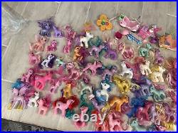 My Little Pony G3 G4 Lot of 60 Ponies + Accessories TLC As Is