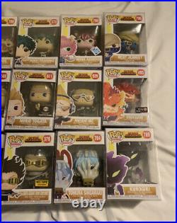 My hero academia funko pop lot, All Are New And All In Clear Protective Cases