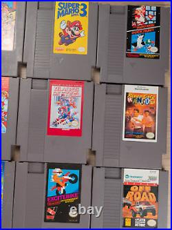 NES Nintendo game collection (Lot of 21 games) ALL authentic
