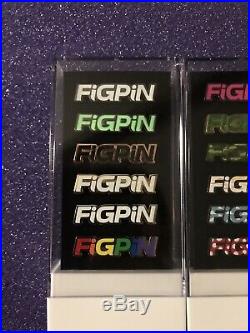 NEW FiGPiN Lot Logo Pin Complete Set L1-L18 ALL 1ST EDITION w custom holders