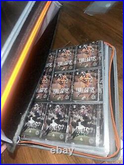NFL Football Cards Binder? NFL Football Trading Cards Collection Lot