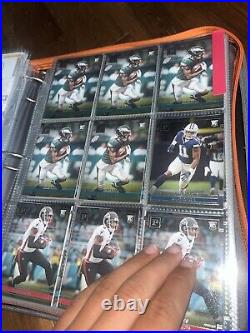 NFL Football Cards Binder? NFL Football Trading Cards Collection Lot