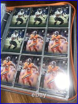 NFL Football Cards Binder? NFL Football Trading Cards Collection Lot