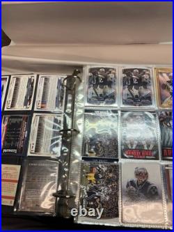 NFL Football Trading Cards Binder Collection? 525 Football Card Lot