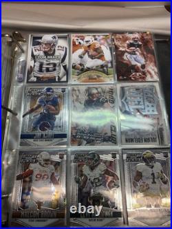 NFL Football Trading Cards Binder Collection? 525 Football Card Lot