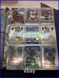 NFL Football Trading Cards Binder Collection? 525 Football Card Lot NFL Football Trading Cards Binder Collection? 525 Football Card Lot
