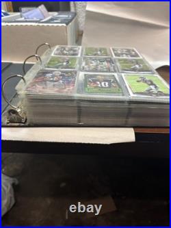 NFL Football Trading Cards Binder Collection? 525 Football Card Lot NFL Football Trading Cards Binder Collection? 525 Football Card Lot