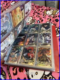 Naruto Collectible Card Lot 2 Binders Over 600 Cards All Kinds of Rarities