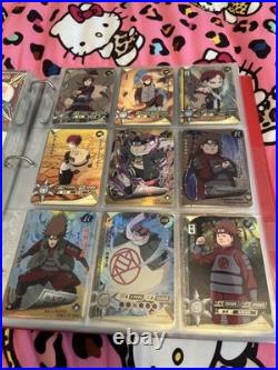 Naruto Collectible Card Lot 2 Binders Over 600 Cards All Kinds of Rarities