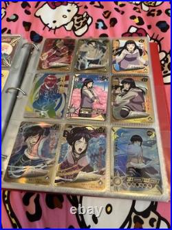 Naruto Collectible Card Lot 2 Binders Over 600 Cards All Kinds of Rarities