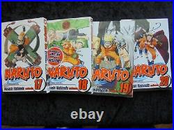 Naruto Lot Volumes 1-20 All Volumes! Viz Manga In English