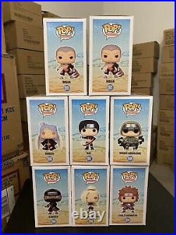 Naruto Shippuden Funko Pop! Complete Set S12 (7pops) with Hidan Chase All Mint