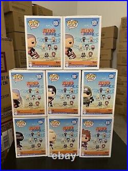 Naruto Shippuden Funko Pop! Complete Set S12 (7pops) with Hidan Chase All Mint