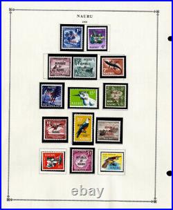 Nauru All-Mint 1960's to 1999 Stamp Collection f/k/a Pleasant Island