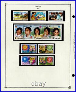 Nauru All-Mint 1960's to 1999 Stamp Collection f/k/a Pleasant Island