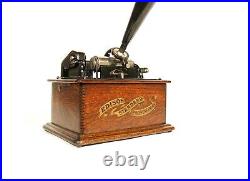 Near Mint 1906 Edison Standard Phonograph 2/4 Minute Plays All Cylinders