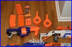 Nerf Gun Lot of 9 Collection + Some Mags All Tested Working