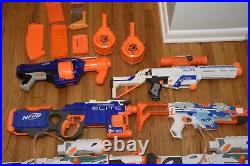 Nerf Gun Lot of 9 Collection + Some Mags All Tested Working