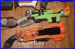 Nerf Gun Lot of 9 Collection + Some Mags All Tested Working