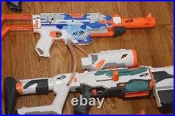 Nerf Gun Lot of 9 Collection + Some Mags All Tested Working