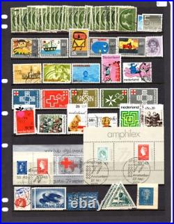 Netherlands 1870-1980s Large Collection Of 1600+ Mint & Used, All Scanned