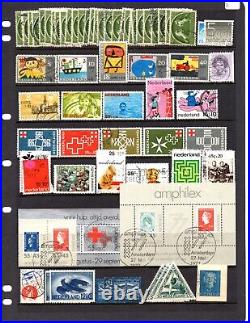 Netherlands 1870-1980s Large Collection Of 1600+ Mint & Used, All Scanned